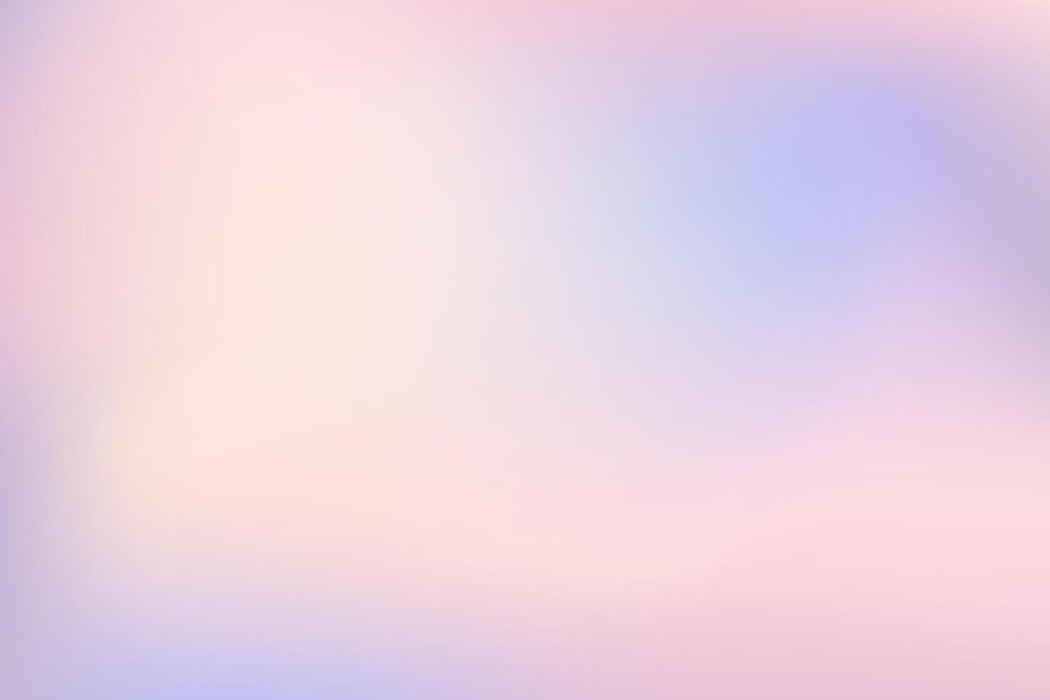 Pastel gradient background with pink and blue soft gradation. Light holographic abstract backdrop. 90s Y2k trend design. Minimal fluid illustration. vector