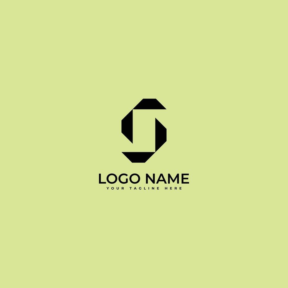 Minimal Initial S logo. Letter S creative elegant Monogram. Premium Tech Business S logo icon. vector