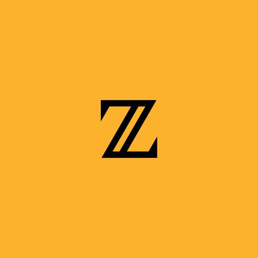 Abstract Letter Z modern logo icon design template vector