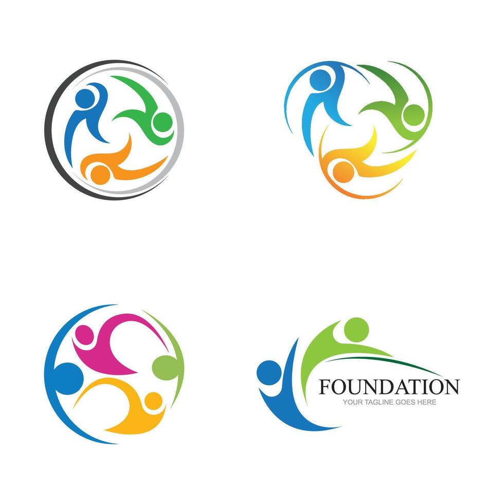 foundation logo and symbol vector