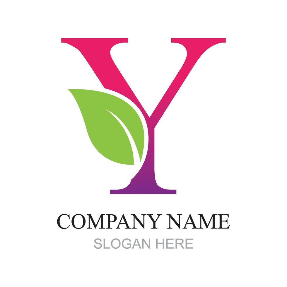 Y Letter Logo vector