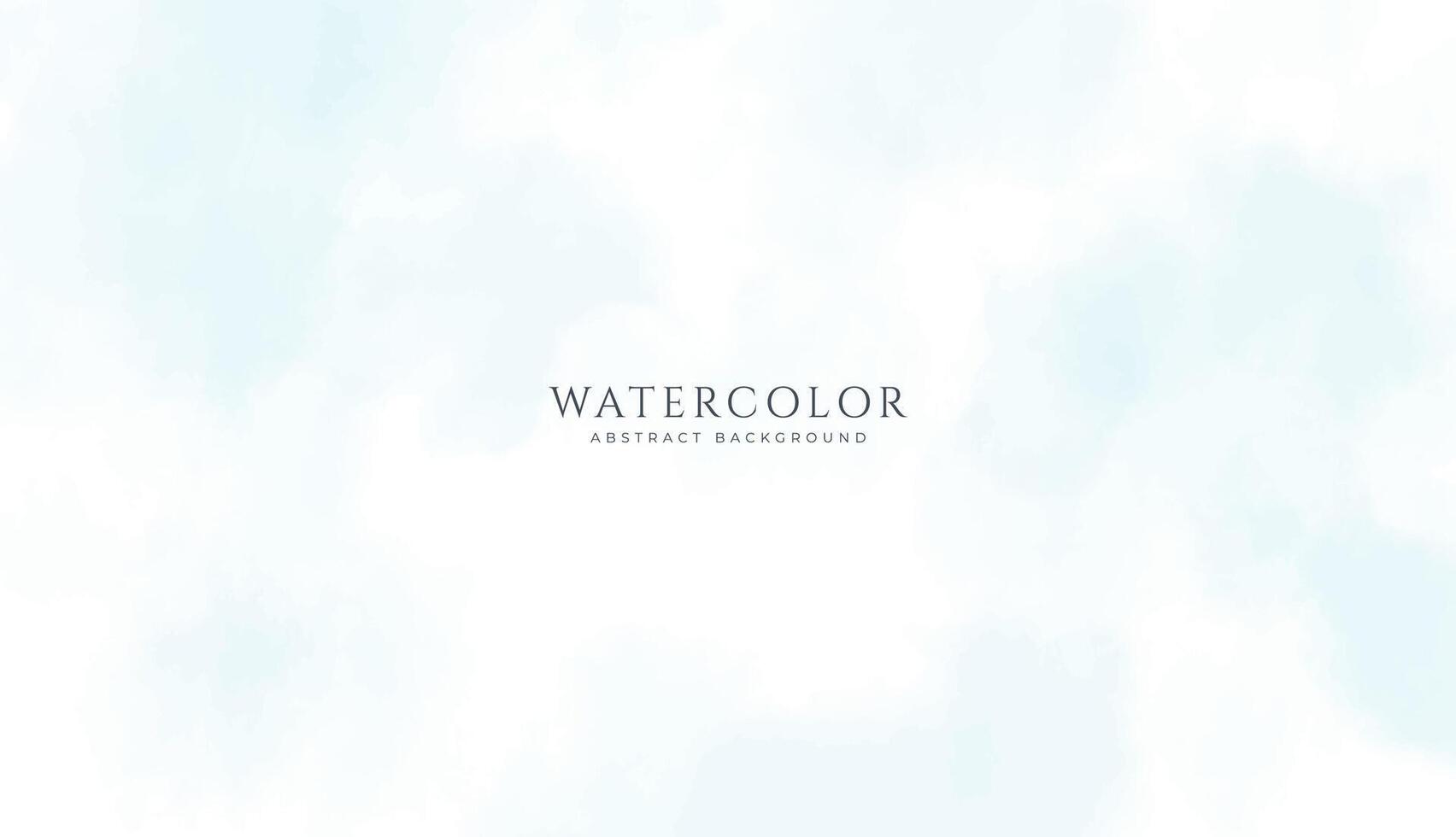 Abstract horizontal watercolor background. Neutral light colored empty space background illustration vector