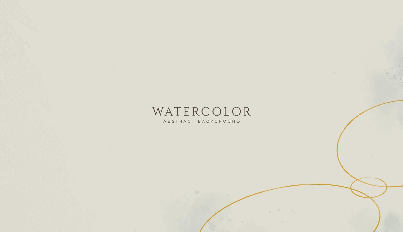 Abstract horizontal watercolor background. Neutral light colored empty space background illustration vector