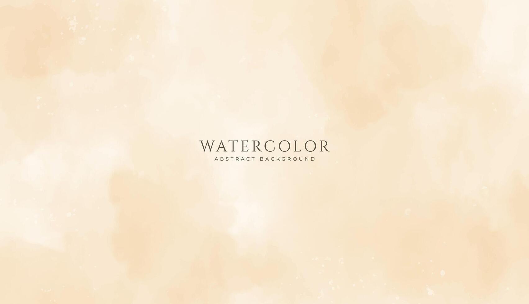 Abstract horizontal watercolor background. Neutral light colored empty space background illustration vector