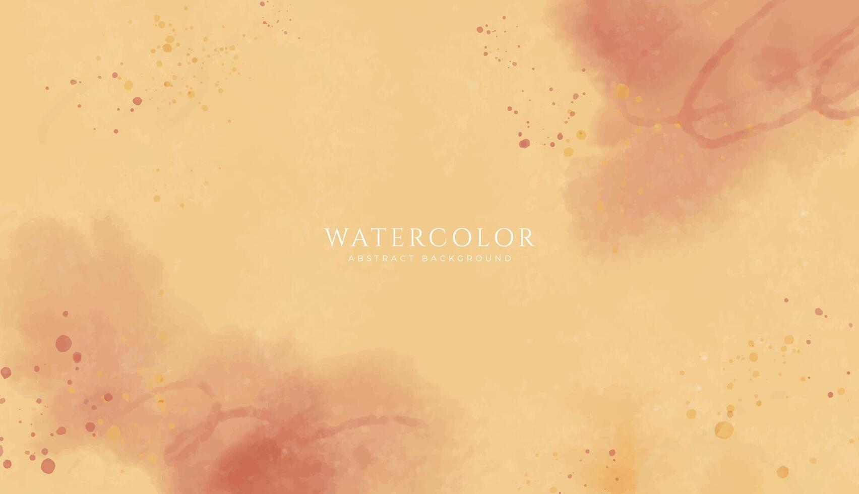 Abstract horizontal watercolor background. Neutral light colored empty space background illustration vector