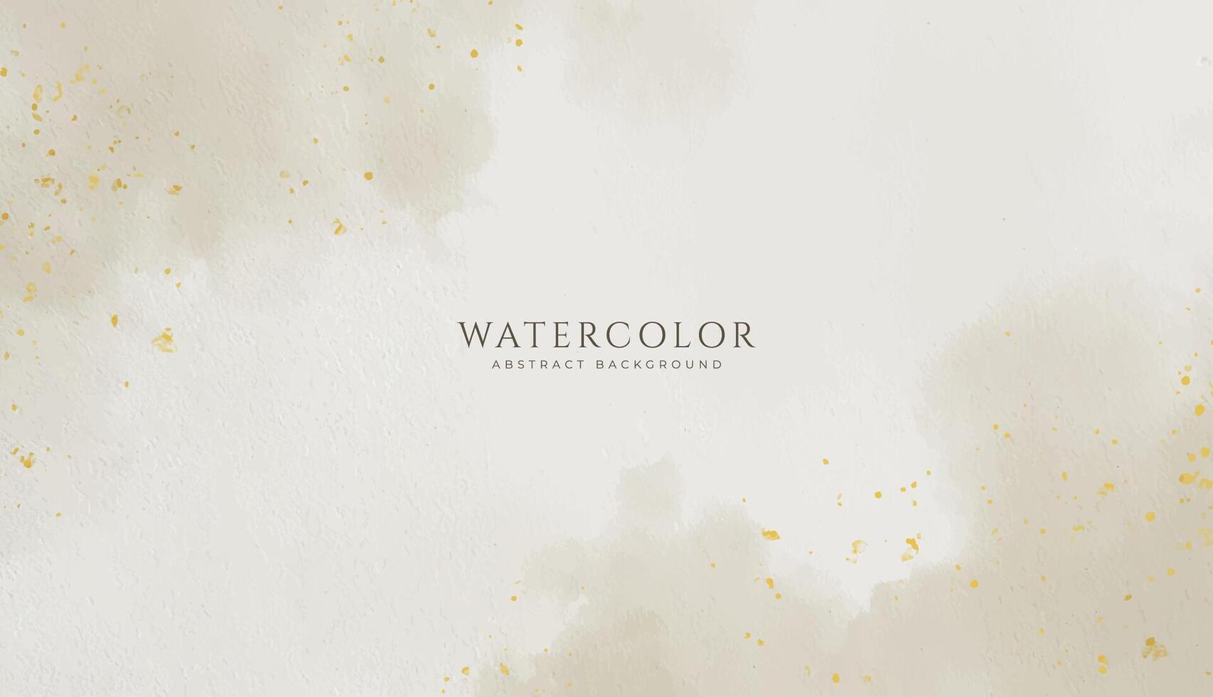 Abstract horizontal watercolor background. Neutral light colored empty space background illustration vector