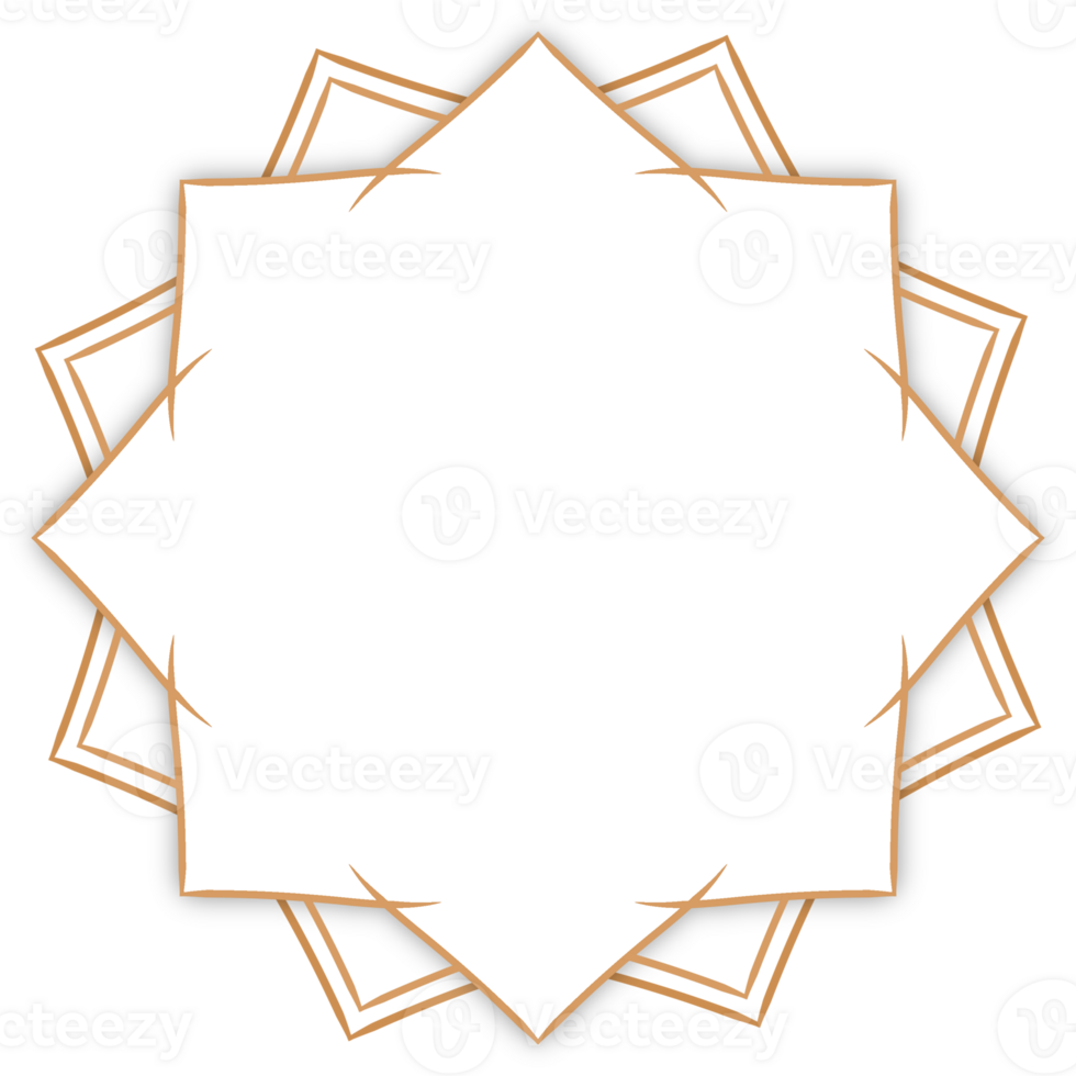 islamisch Rahmen Ornament von Ramadan Grüße, islamisch Rahmen Element Ramadan kareem Design transparent Hintergrund Datei, eid al fitr Element Rahmen Vorlage Design png