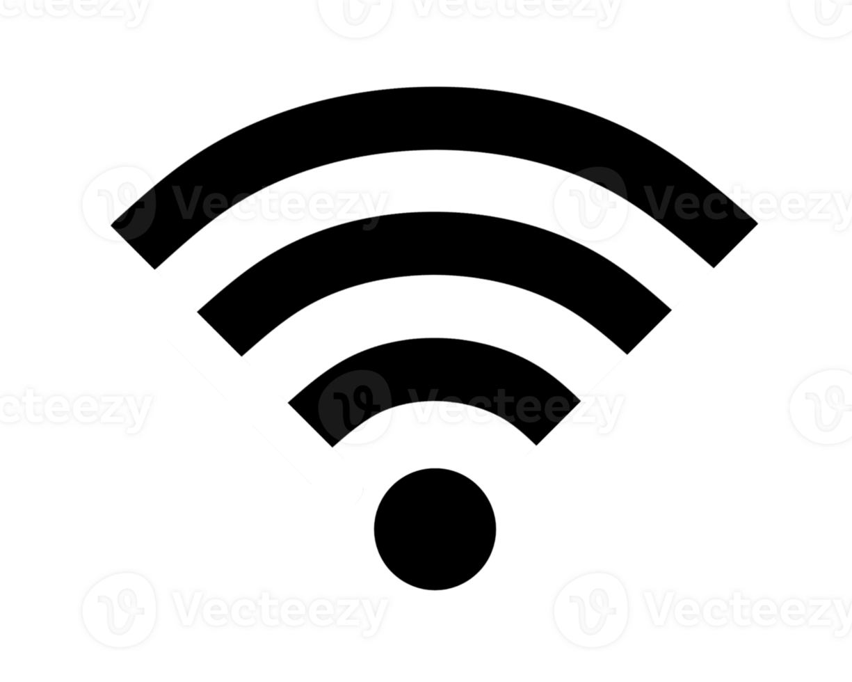 Wi-Fi simbolo elemento file trasparente sfondo spazzola ictus elemento png