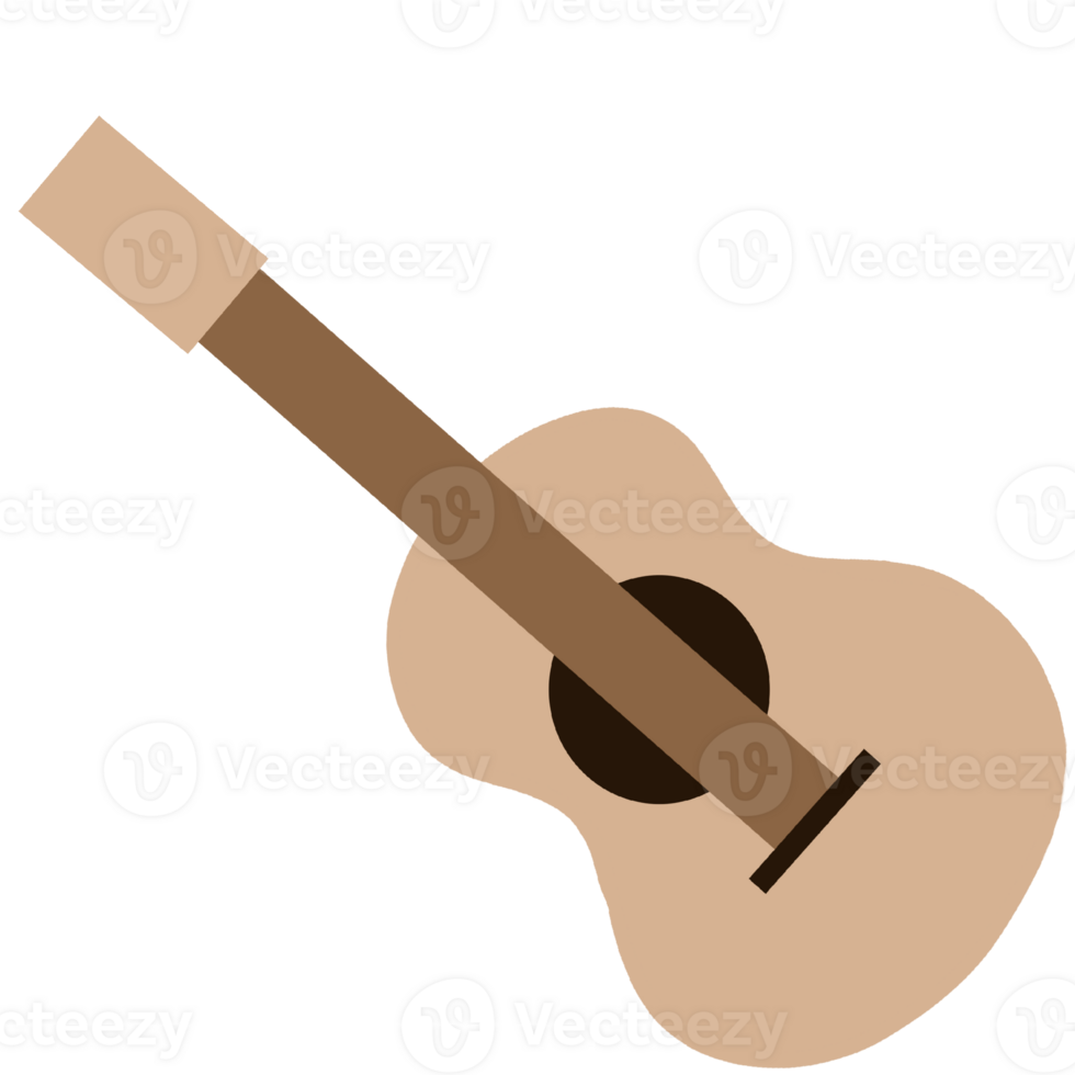 Wooden Guitar Icon png