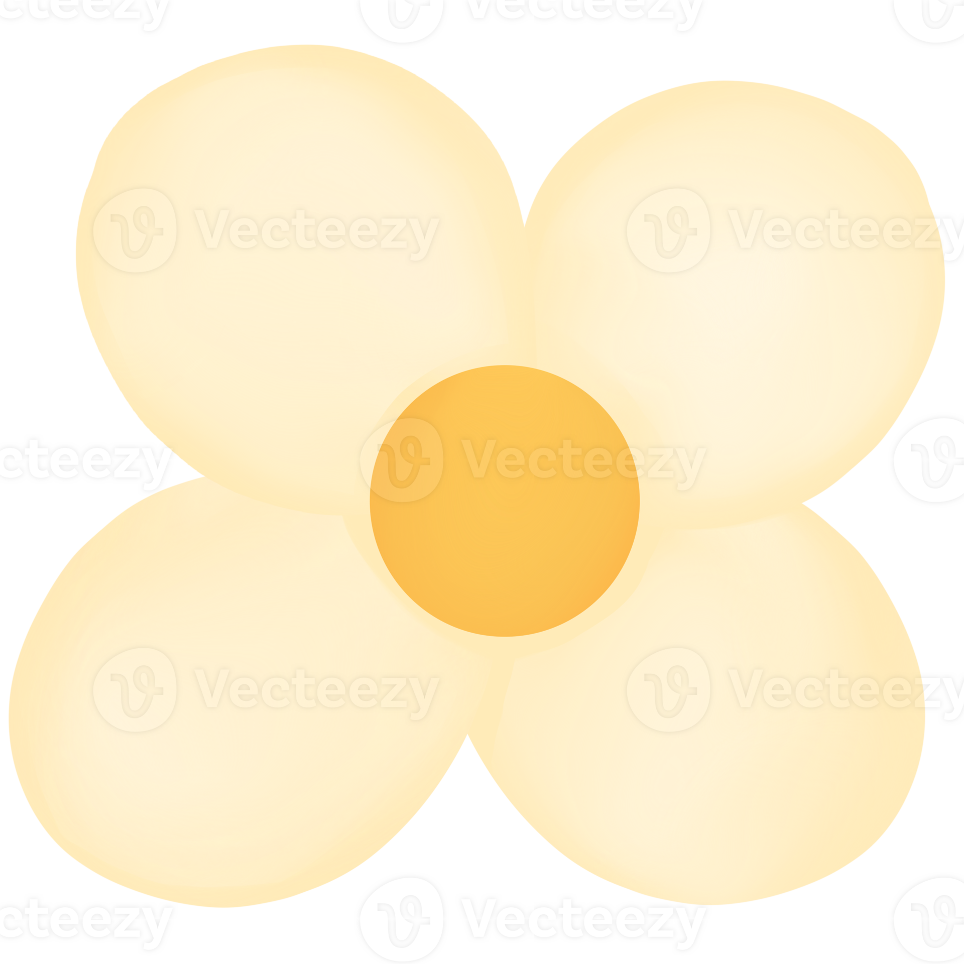 Yellow flower clipart 44607352 png