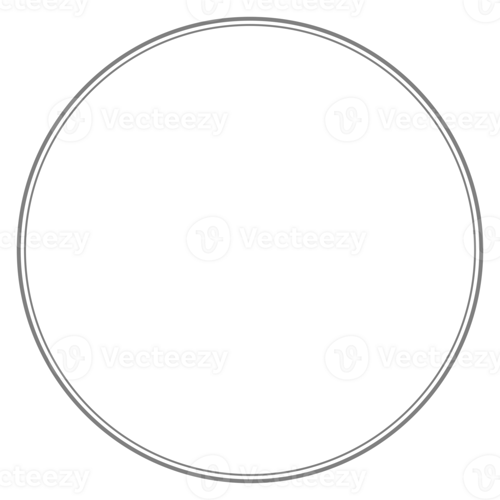 circulo línea, plano estilo, lata utilizar para Copiar espacio, logo gramo, marco, sitio web o gráfico diseño elemento png