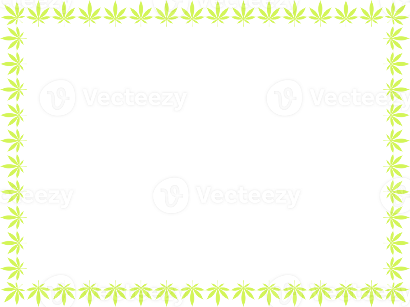 telaio opera creare a partire dal canapa anche conosciuto come marijuana foglia silhouette, può uso per decorazione, ornato, sfondo, telaio, spazio per testo di Immagine, o grafico design png