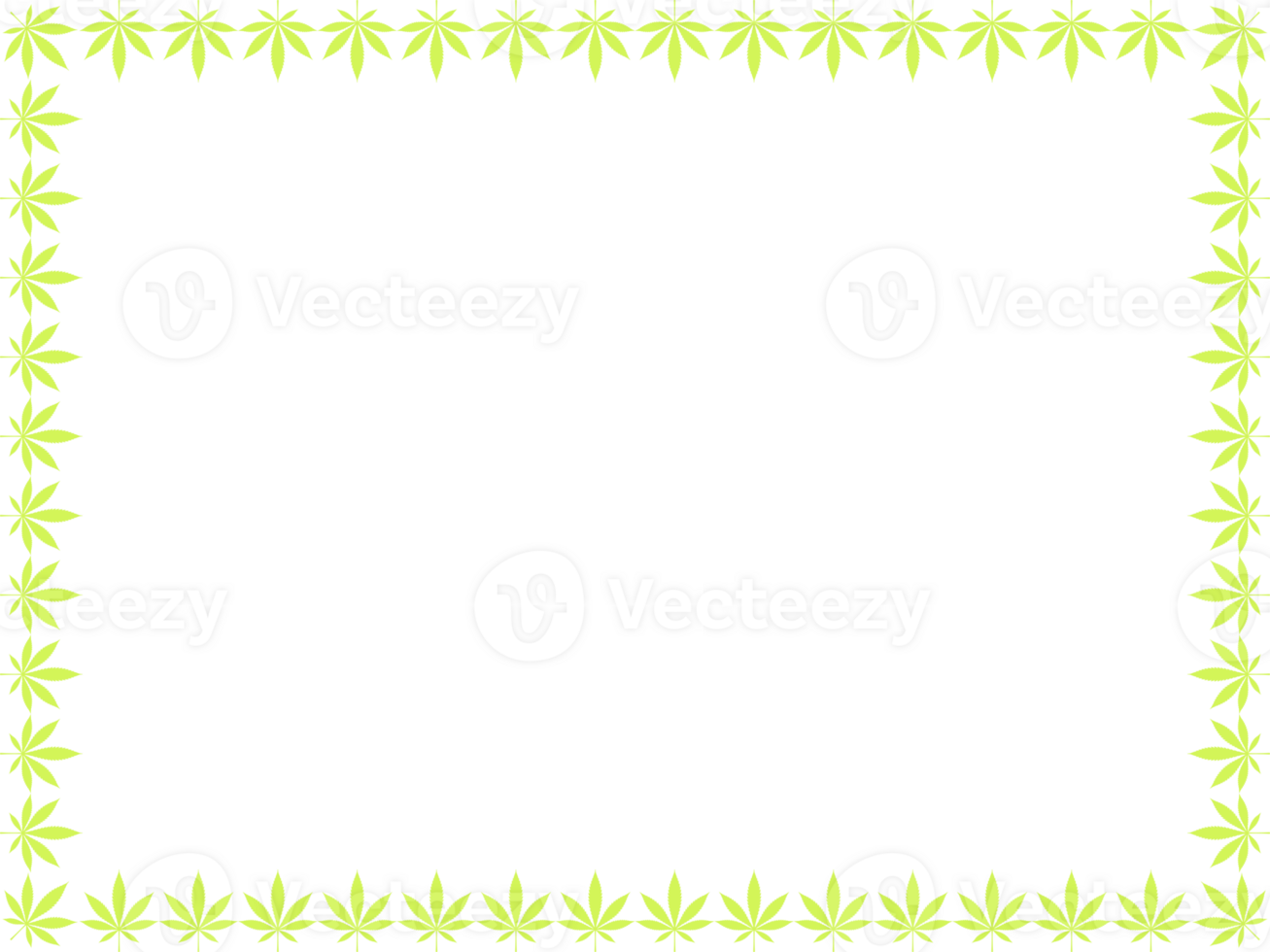 telaio opera creare a partire dal canapa anche conosciuto come marijuana foglia silhouette, può uso per decorazione, ornato, sfondo, telaio, spazio per testo di Immagine, o grafico design png