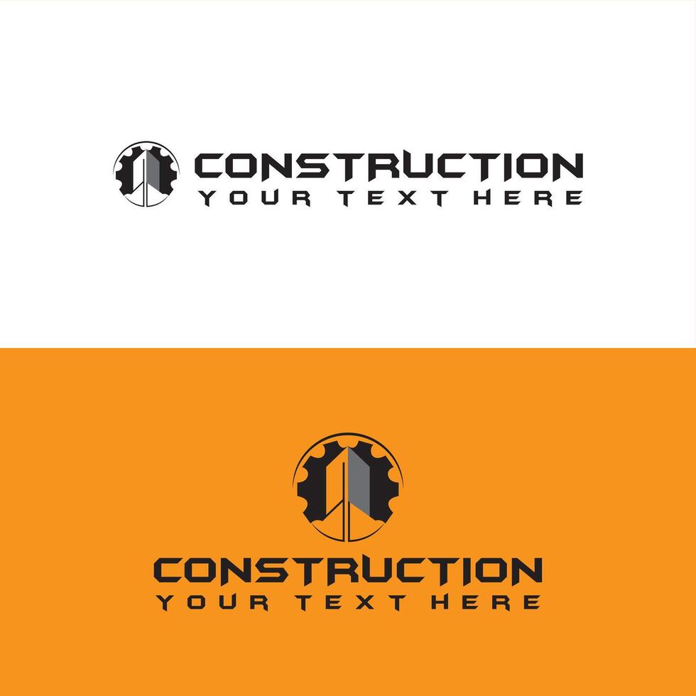 Real estate, property, house, and construction business logo design vector