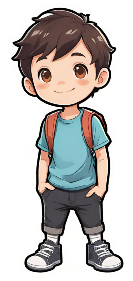 Boy happy childhood png