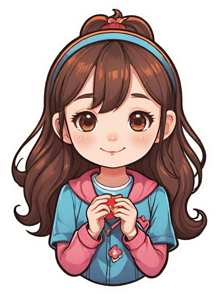 Girl happy childhood png