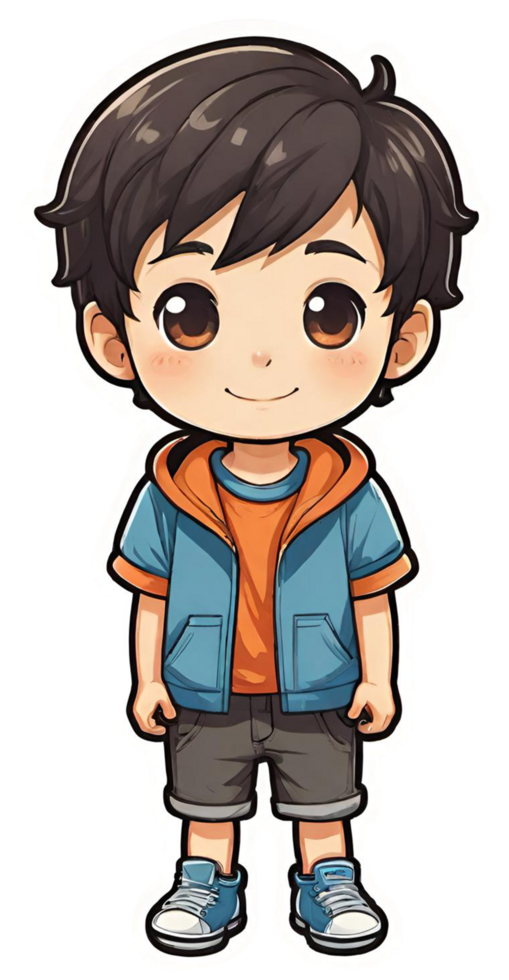 Boy happy childhood png