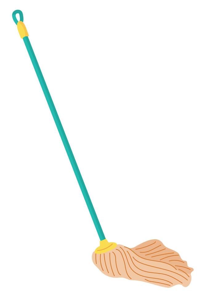 Mop icon. Simple illustration of mop icon for web design isolated on white background vector