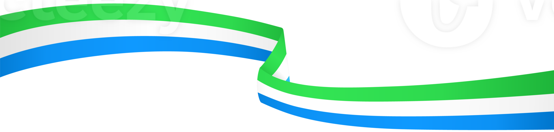 Sierra Leone flag wave png