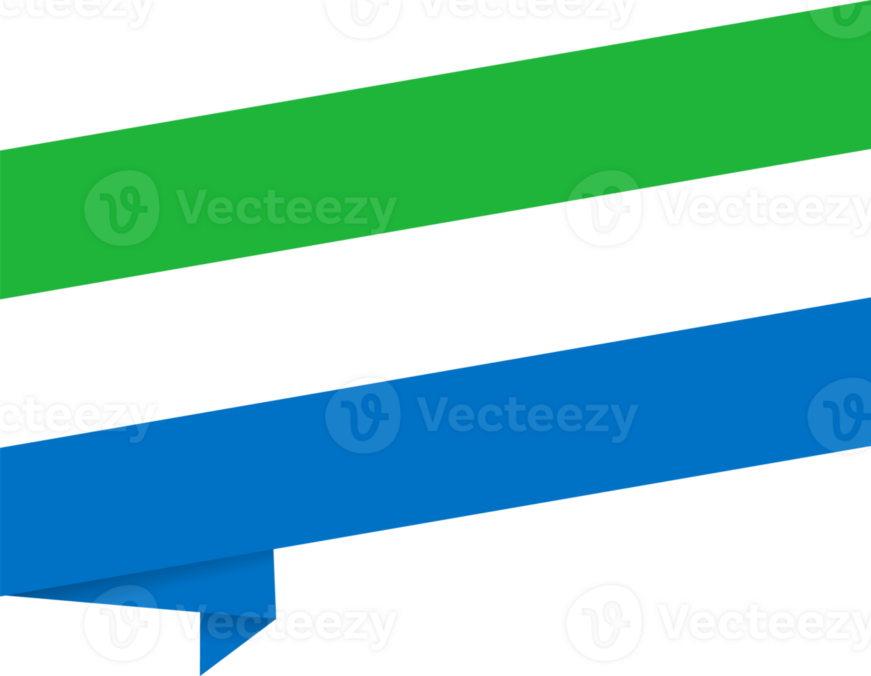 Sierra Leone flag wave png