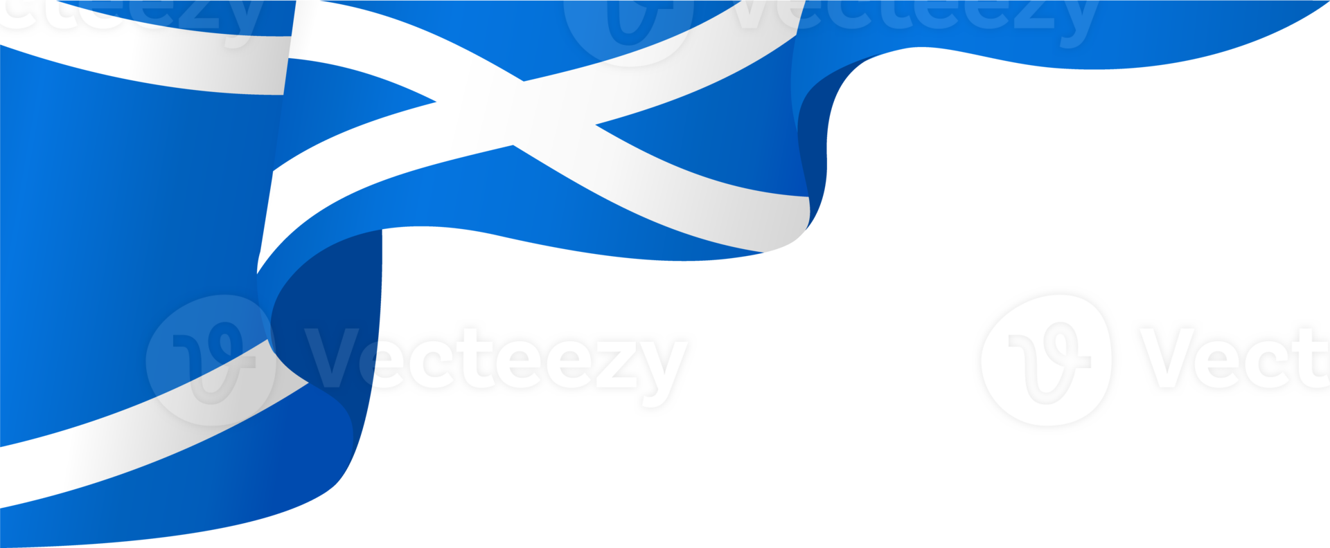 Scotland flag wave png