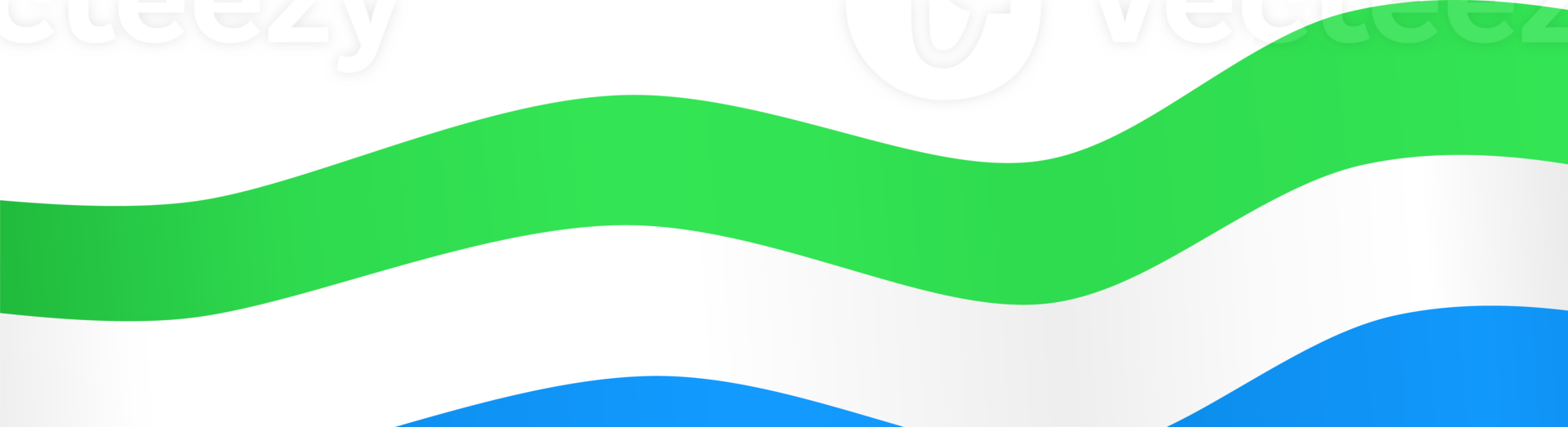 Sierra Leone flag wave png