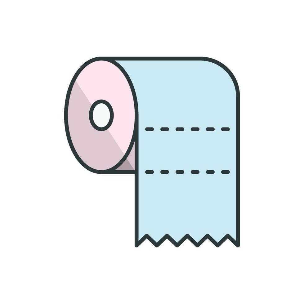 Toilet Tissue icon design templates simple and modern concept vector