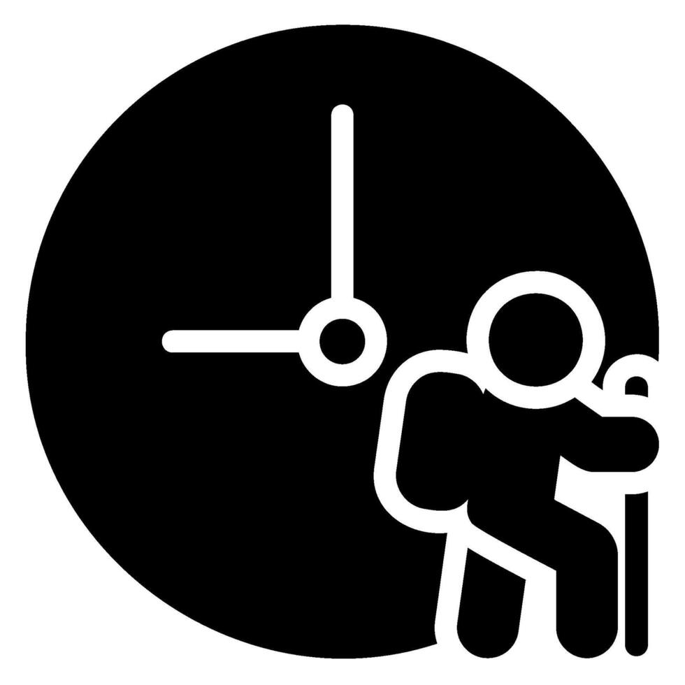 travel glyph icon vector