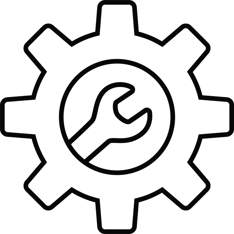 setting button circle png