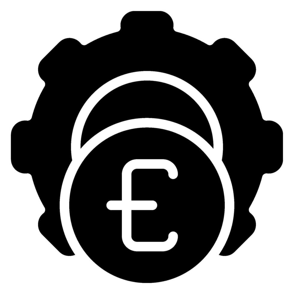 asset management glyph icon vector