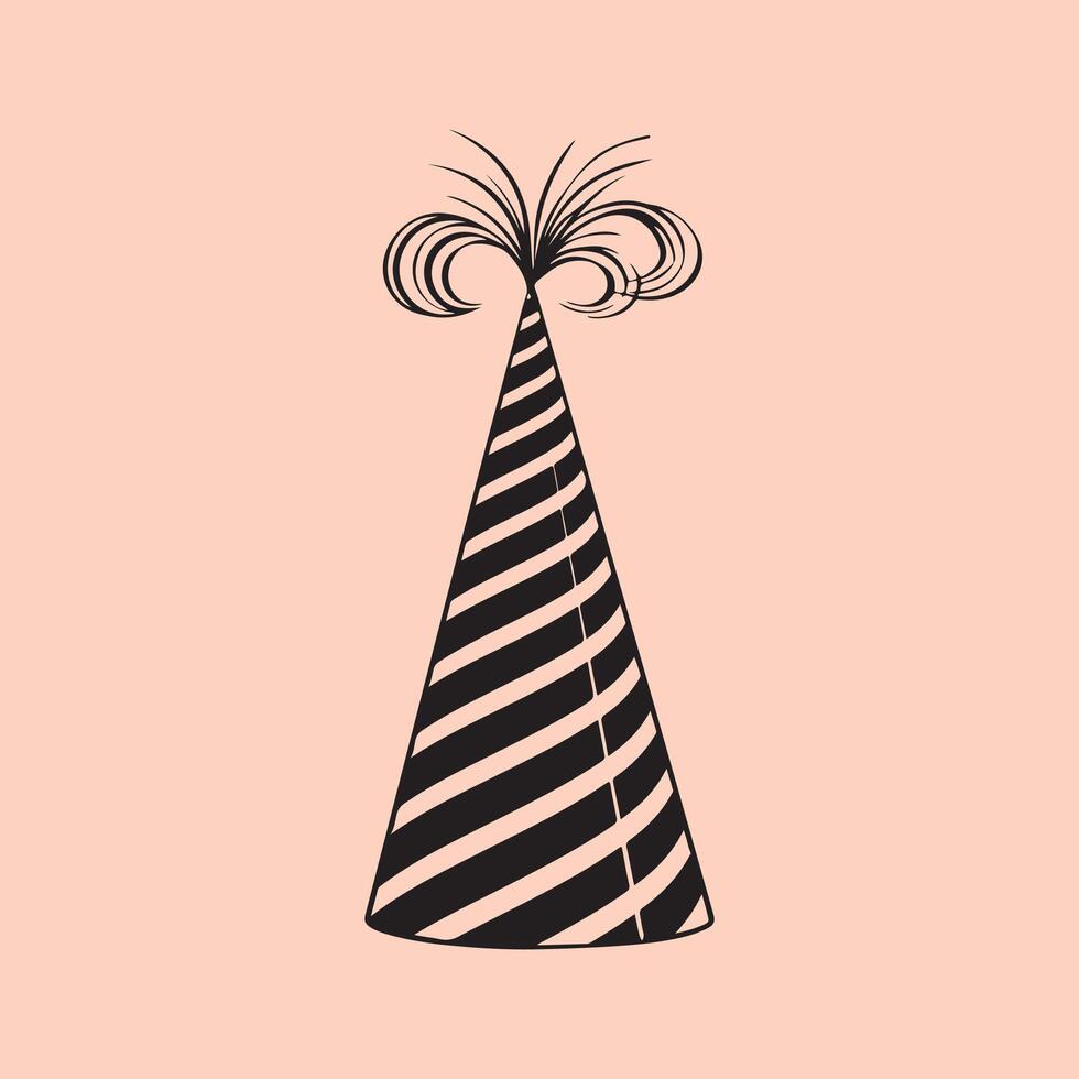 Party Hat image design isolated on white background vector