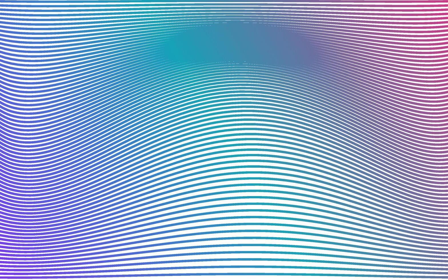 Simply wave line gradient on transparent background vector