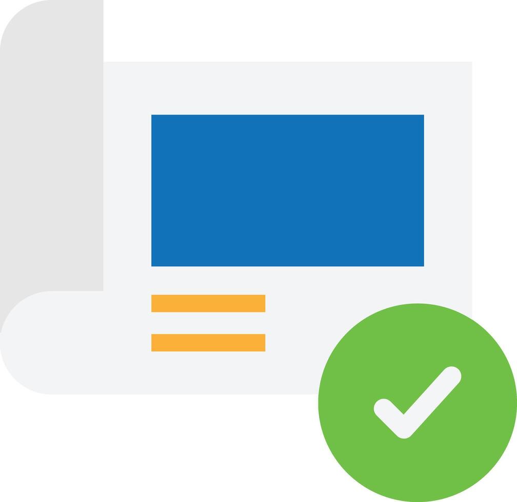 Blueprint Plan Project vector
