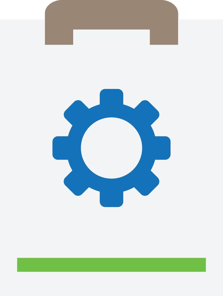 Settings Plan Project vector