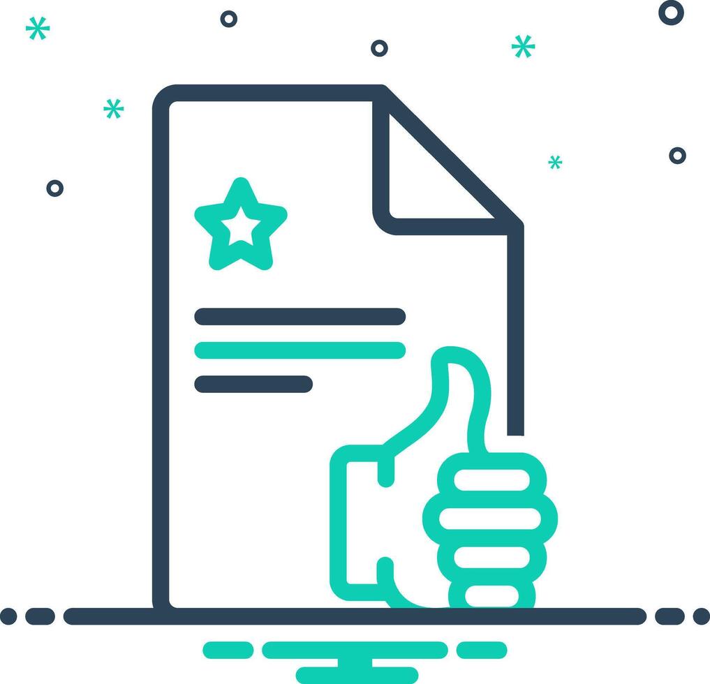 Solid black icon for feedback vector