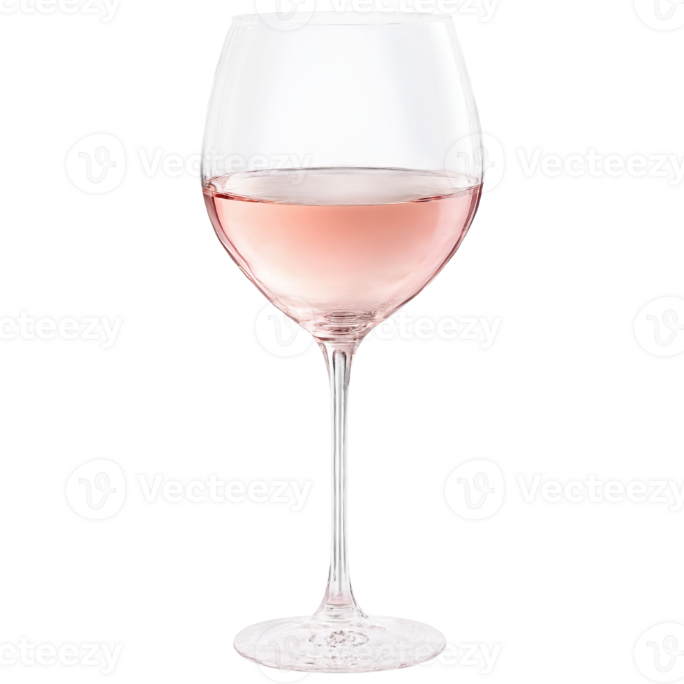 Waterford Elegance Rose Wine glass tall crystal bowl long stem pale pink wine gentle swirl png