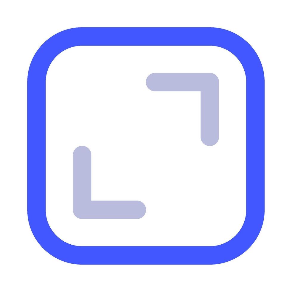 Fullscreen icon for uiux, web, app, infographic, etc vector