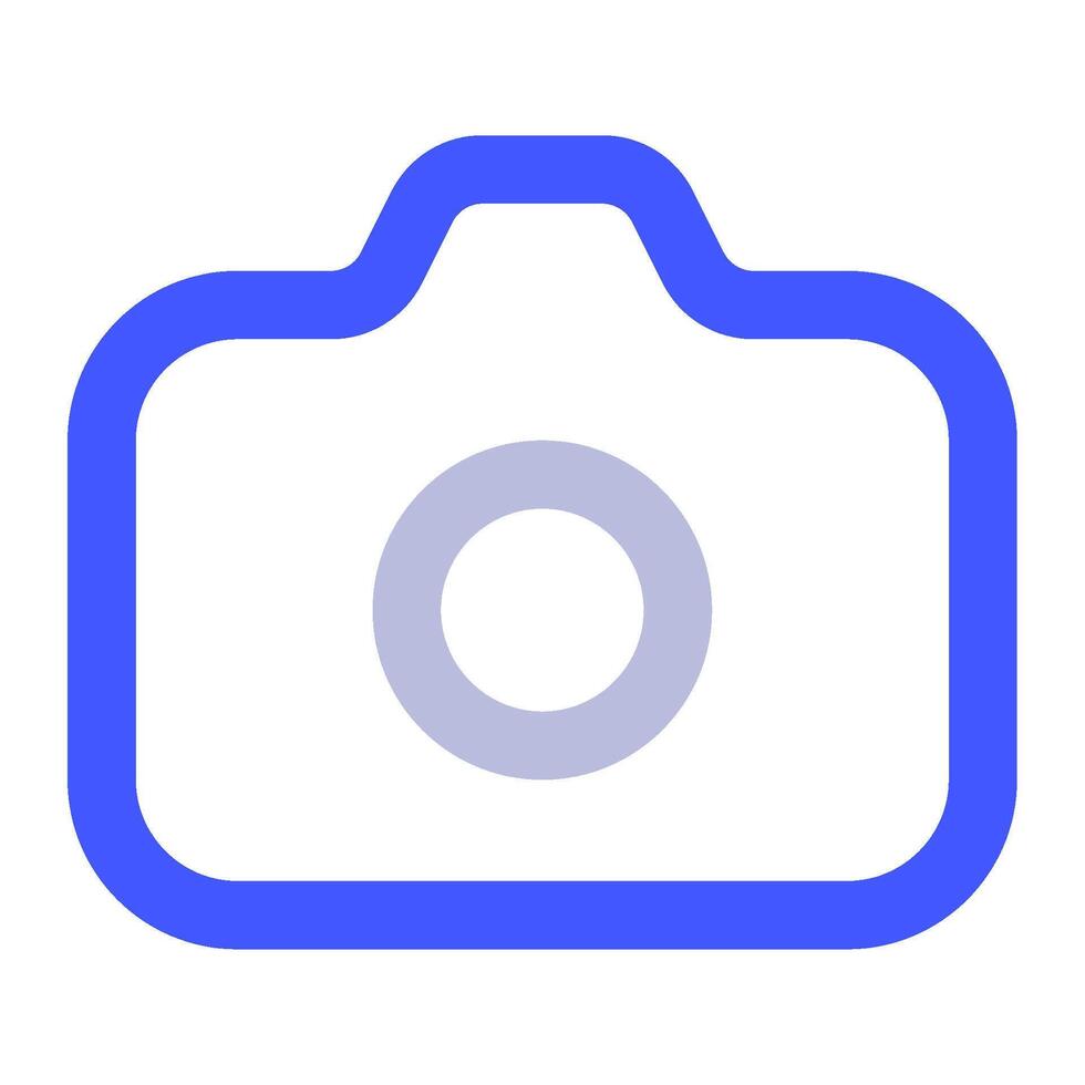 Camera icon for uiux, web, app, infographic, etc vector