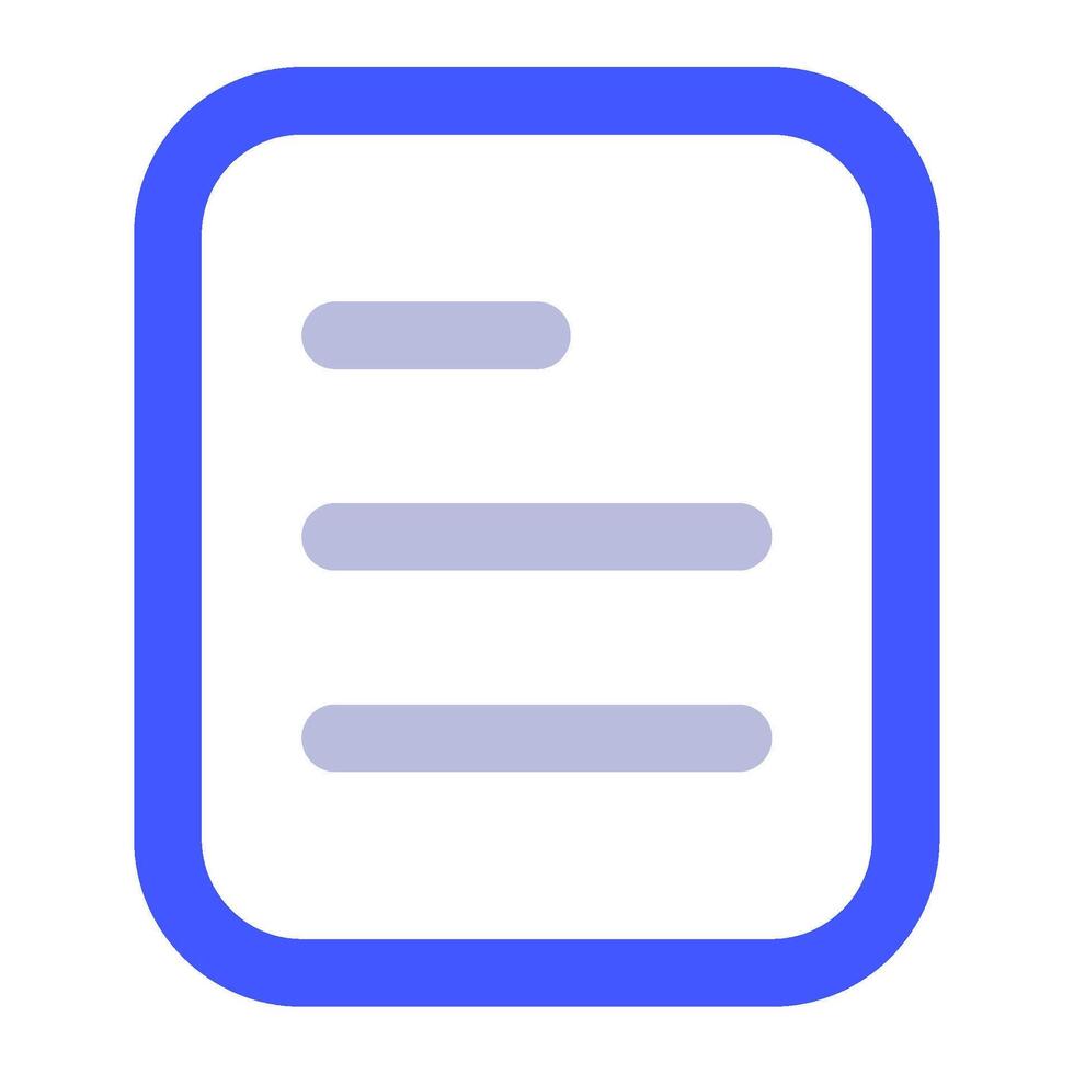 Document icon for uiux, web, app, infographic, etc vector