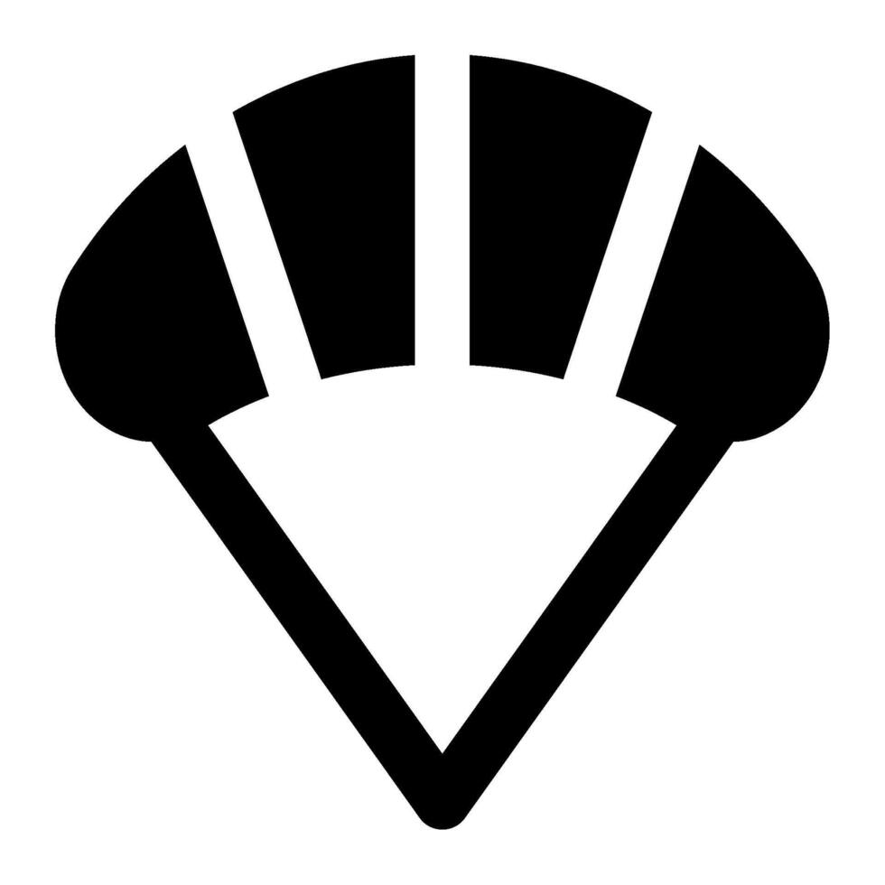 Parachute icon for web, app, infographic vector