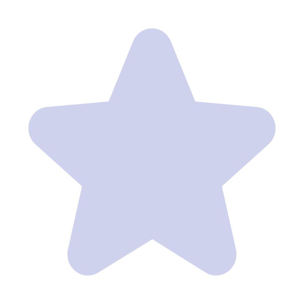 Star icon for uiux, web, app, infographic, etc vector