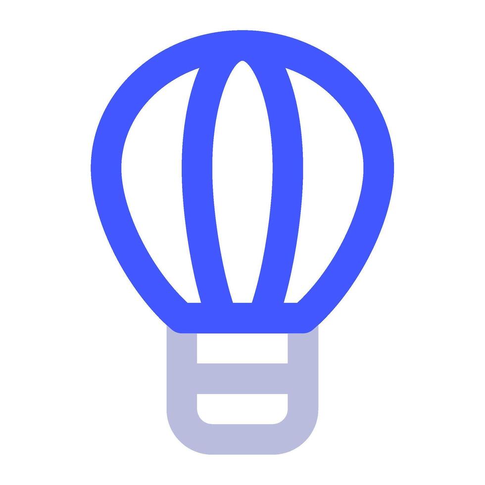 Hot Air Balloon icon for web, app, infographic vector
