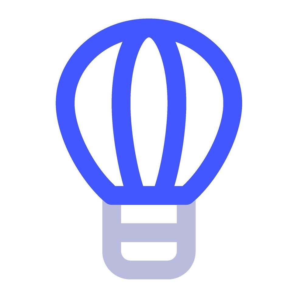 Hot Air Balloon icon for web, app, infographic vector