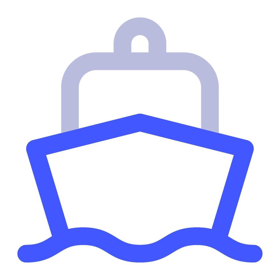 Cruise Ship icon for web, app, infographic vector