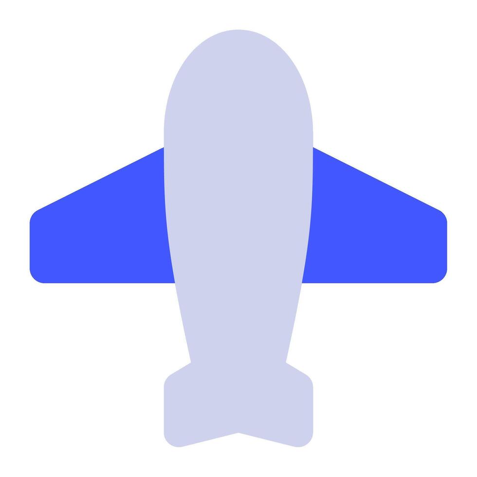 avión icono para web, aplicación, infografía vector