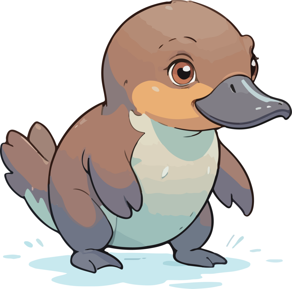 Platypus Animal Cartoon Clip png