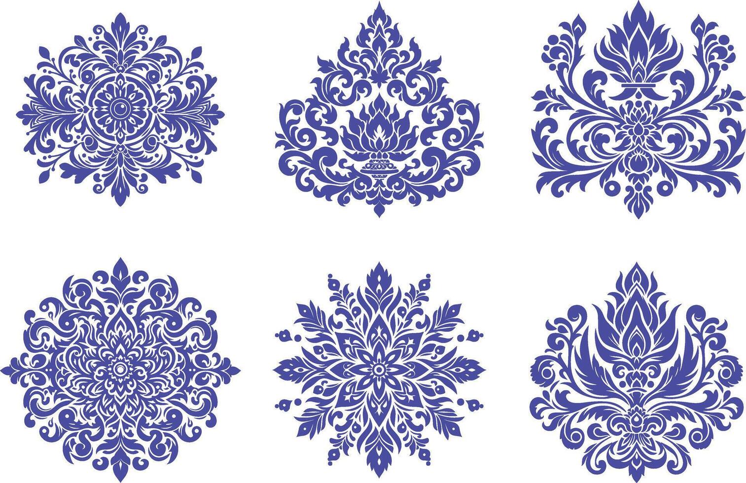 vistoso ornamento Arte vector