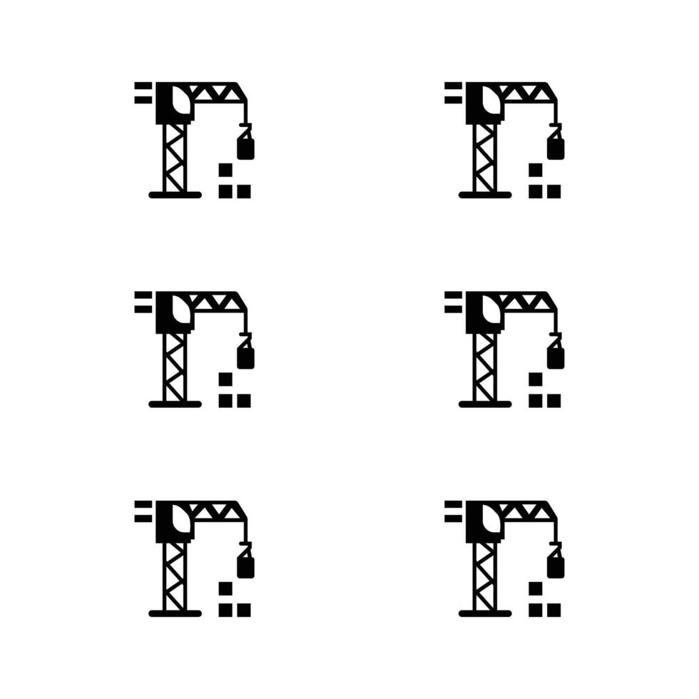 Build and construction icon element set. vector