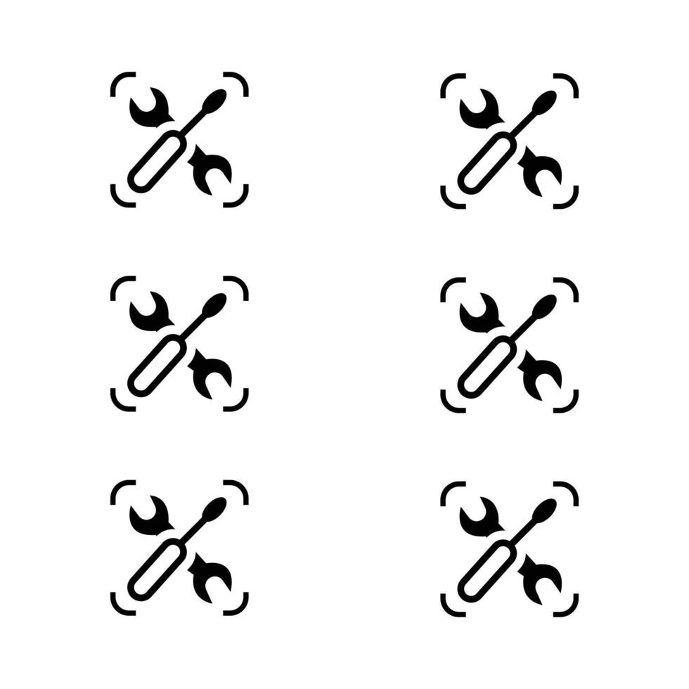 Build and construction icon element set. vector