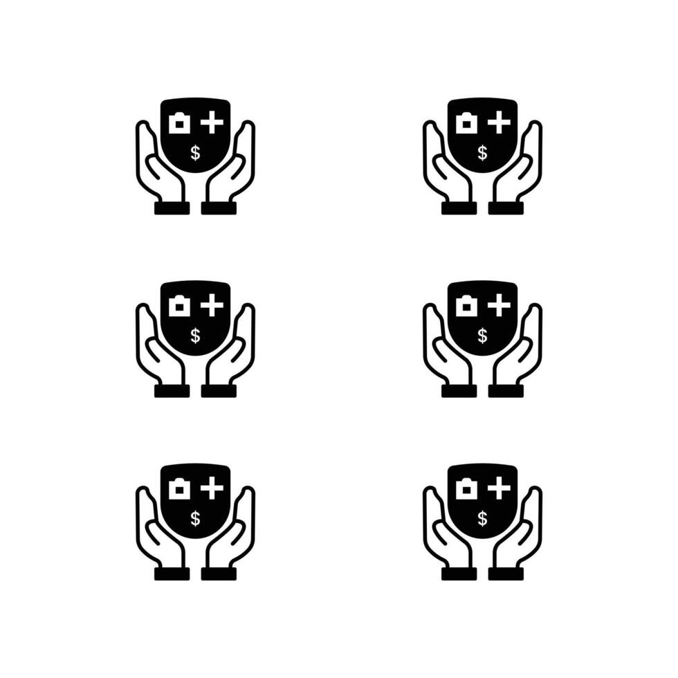 Finance icon set. vector